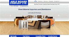 Desktop Screenshot of ableboard.co.uk